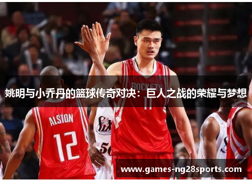 姚明与小乔丹的篮球传奇对决：巨人之战的荣耀与梦想